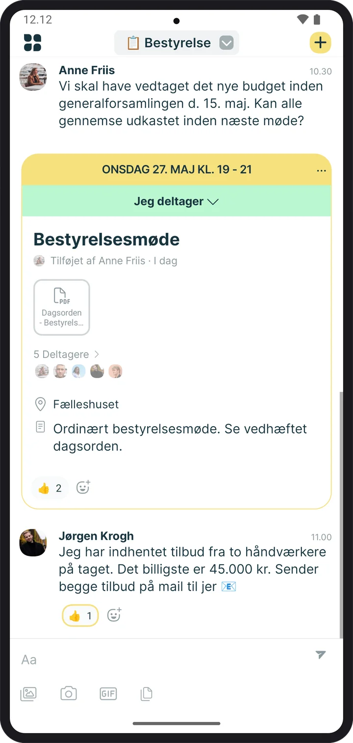Android-rolle for Bofællesskaber