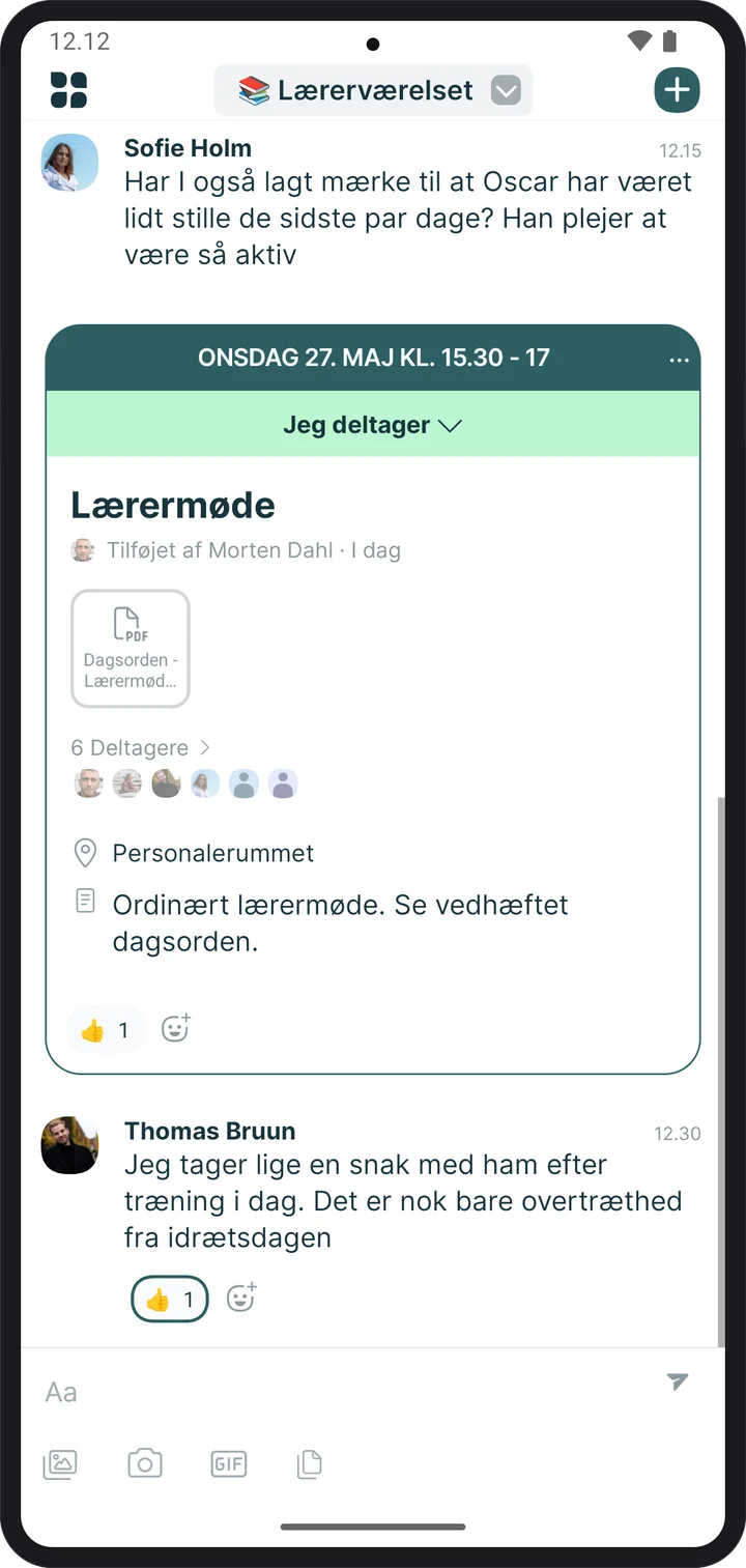 Android-rolle for Efterskoler