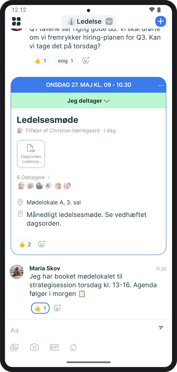 Android-rolle for Virksomheder